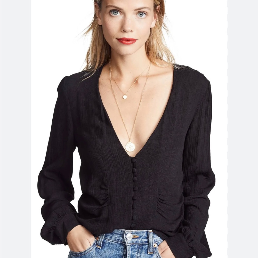 NWT Free People Maise Crop Top; Size XS - Picture 2 of 6